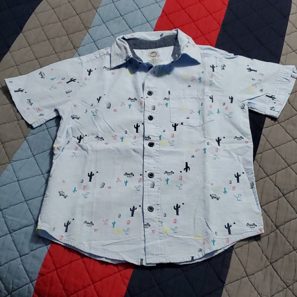 Boy's Button Down Top